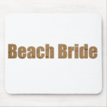 Beach Bride - Sand Version mousepads