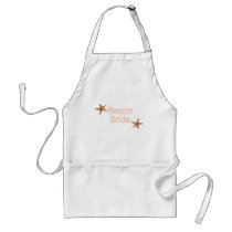 Beach Bride Starfish Design Apron