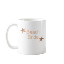 Beach Bride Starfish Design Mug