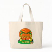 Beach Bride Tote Bag