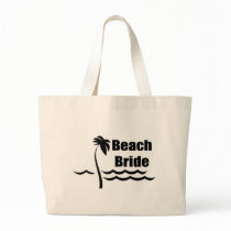 Beach Bride Tote Bag