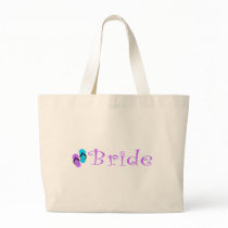 Beach Bride Tote Bag