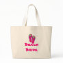Beach Bride Tote Bag:  Flip Flop Design