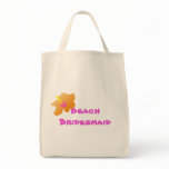 Beach Bridesmaid Hibiscus Design