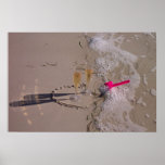 Beach Bubbly by tdgallery Posters