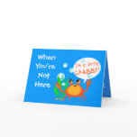 Beach Buddies Love Miss You Card