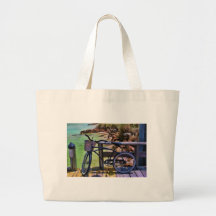 beach buggy 24x16v3 tote bag