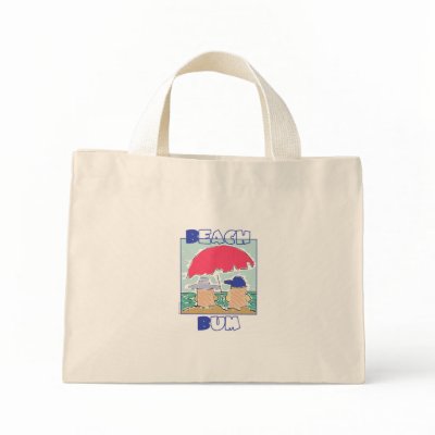 Beach Bum Beach Bag by ldcreative