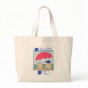 Beach Bum Beach Tote bags