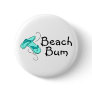 Beach Bum (Flip Flops) Buttons