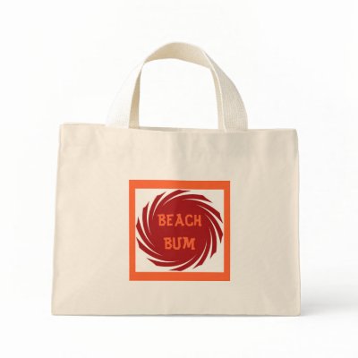 Beach Bum Floral Beach Carry All Bag by dragonfly813