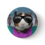 Beach bum guinea pig button