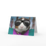 Beach bum guinea pig cards