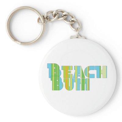 Beach Bum Keychains by Just2Cute