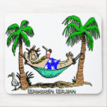 Beach Bum mousepads