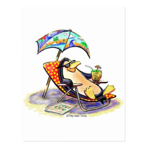 Beach Bum Post Card