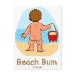 Beach Bum postcard