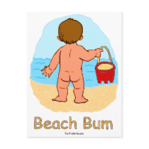 Beach Bum postcard