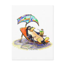 Beach Bum Post Card