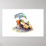 beach bum print
