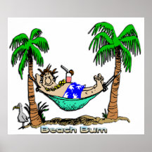 Beach Bum Poster