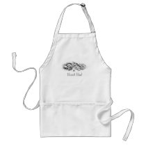 Beach Bum Shells & Starfish Apron