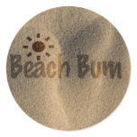 Beach Bum Sticker