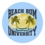 Beach Bum University stickers