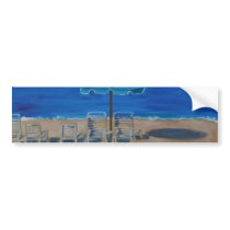 Beach Bumper Sticker