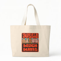 beach bums canvas bag