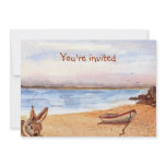 'Beach Bunny' Invitation