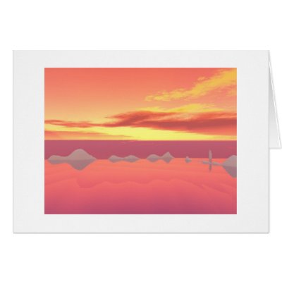 Beach Greeting Card by babaramcoho