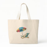 Beach Chair and Umbrella Canvas Bags