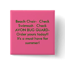 Beach Chair-  CheckSwimsuit-  CheckAVON BUG GUA... Pin