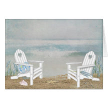 Beach Chairs Cards