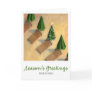 Beach Chairs Christmas card