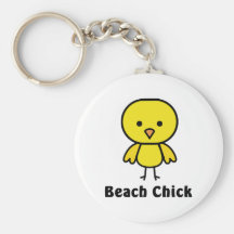 Beach Chick Key Chain