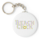 Beach Chick Key Chain