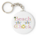 Beach Chick keychains