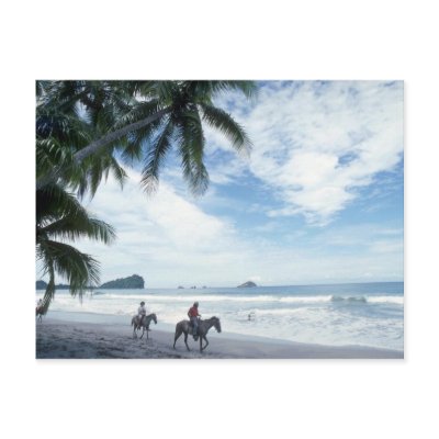 Beach, Costa Rica Postcards by beautifulclicks