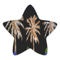 Beach Country Lifestyle Star Sticker