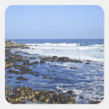 Beach Crumbs Square Sticker