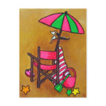 "Beach Days" Post Card