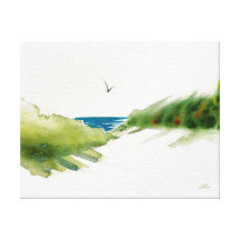 Beach Dunes Canvas Print