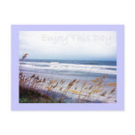 Beach - Enjoy This Day - Postcard