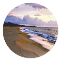 Beach Envelope Seals Stickers