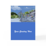 Beach Fence & Dunes Christmas Greetings