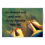 Beach Forever Friends Poem Greeting Cards