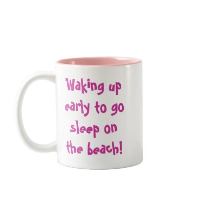 Beach Freaks Flip Flops Mugs by PopArtDiva