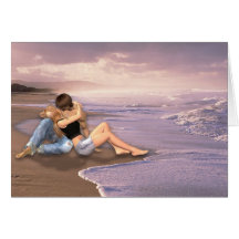Beach From Here to Eternity Greeting Card
